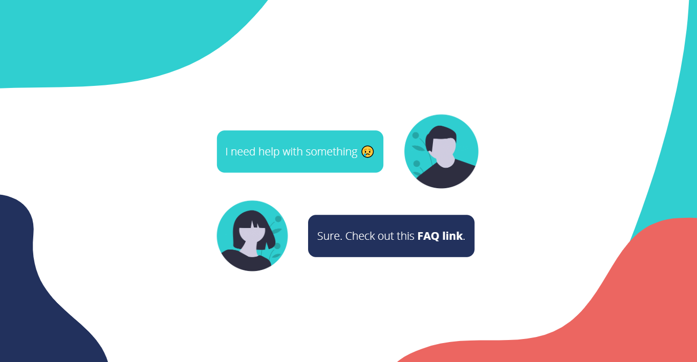 Who said your FAQ page needs to be boring - Chatbots - Helppier Blog
