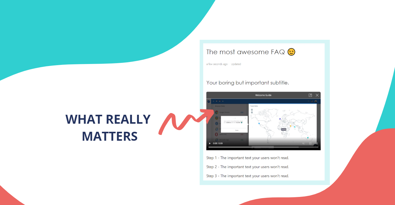 Who said your FAQ page needs to be boring - Tutorial Videos - Helppier Blog