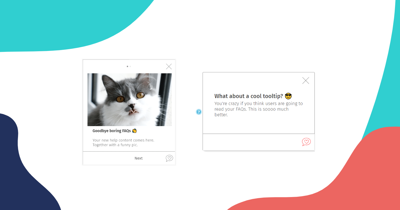 Who said your FAQ page needs to be boring - Product Tours and Tooltips - Helppier Blog