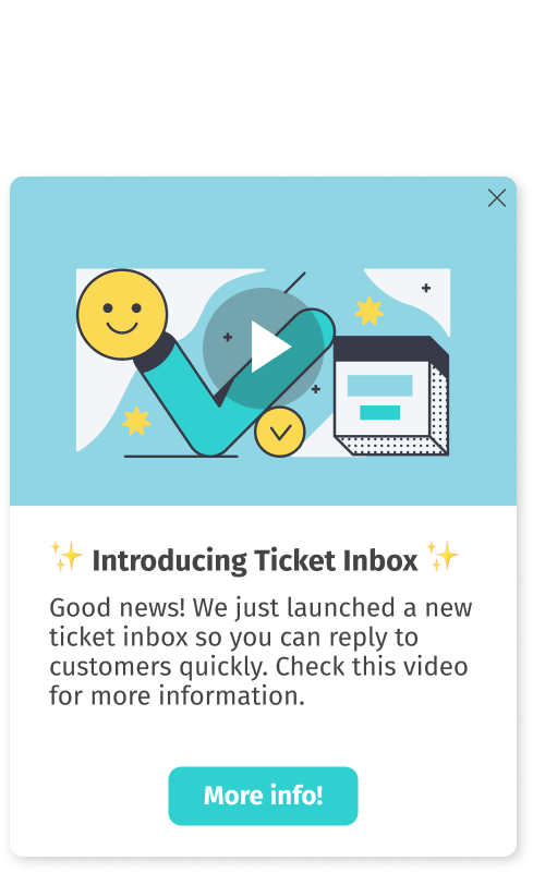 In-app Messages and Interactive user guides for Onboarding - Helppier Popups