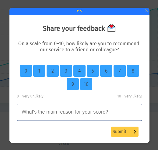 Net Promoter Score: Helppier NPS Survey tool