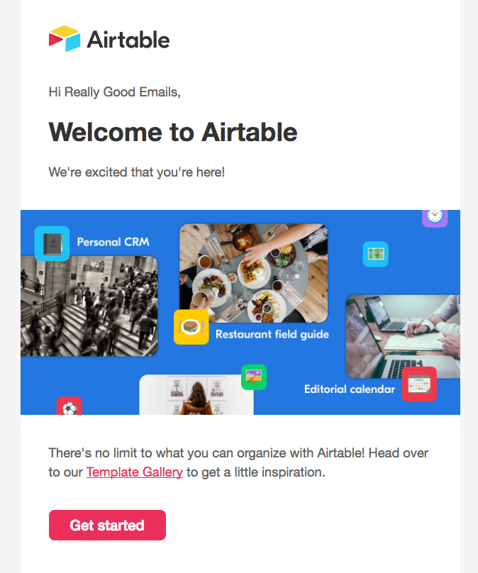 SaaS customer onboarding - Airtable Example